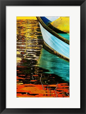 Framed Boat Ll Print