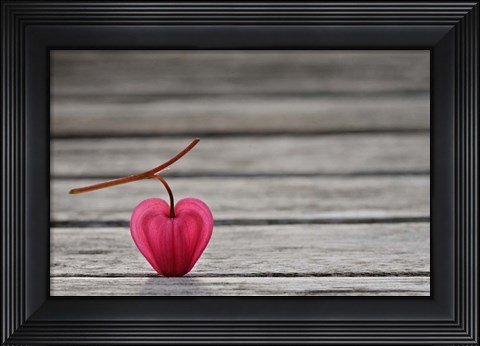 Framed Natural Heart Print