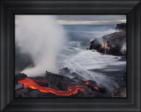 Framed Fried Feet Print