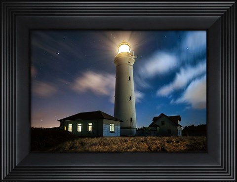 Framed Lighthouse Print