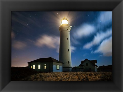 Framed Lighthouse Print