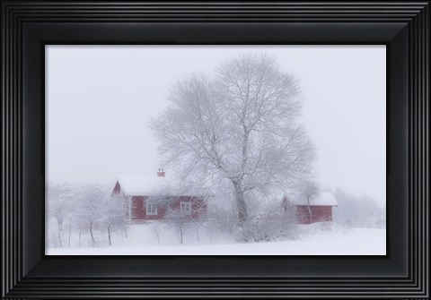 Framed Winter Idyll Print