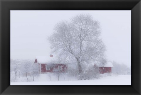 Framed Winter Idyll Print