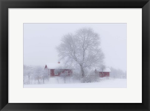Framed Winter Idyll Print