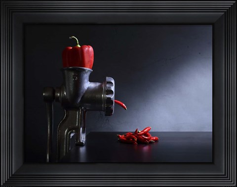 Framed Red and Hot Print