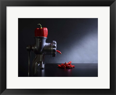 Framed Red and Hot Print