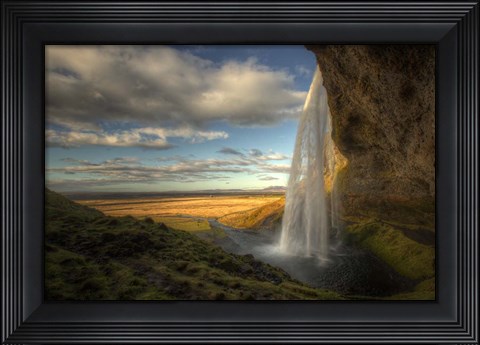 Framed Seljalandsfoss Print