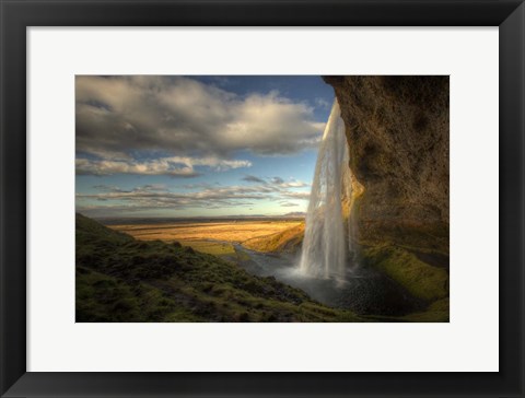 Framed Seljalandsfoss Print