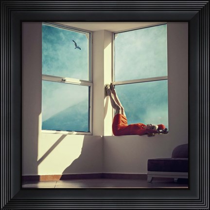 Framed Room With a View Print