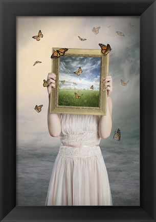 Framed Set them Free Print