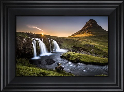 Framed Fairy-Tale Country Print