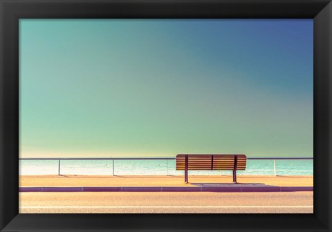 Framed Bench Print