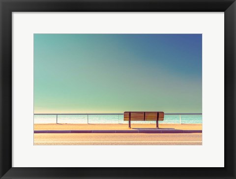 Framed Bench Print
