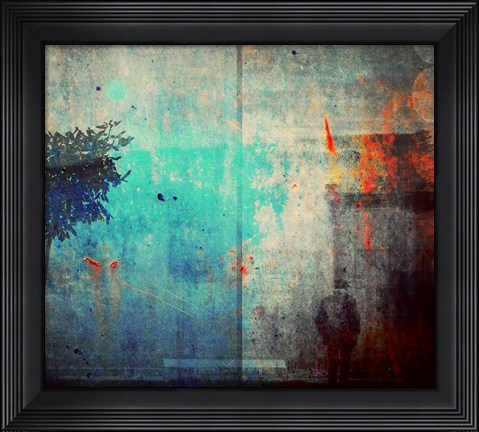 Framed Shadows Print