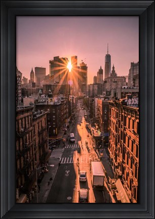Framed All Seeing Sun Print
