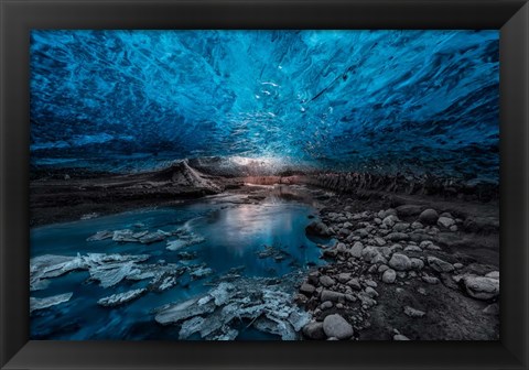Framed Ice Cave Print