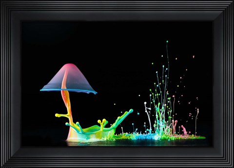 Framed Symphony of Colors Print