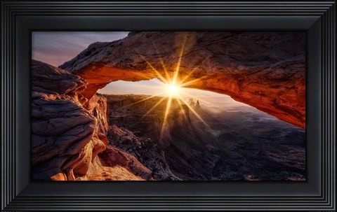 Framed Mesa Arch Print
