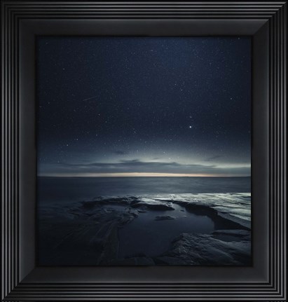 Framed Darkness Print