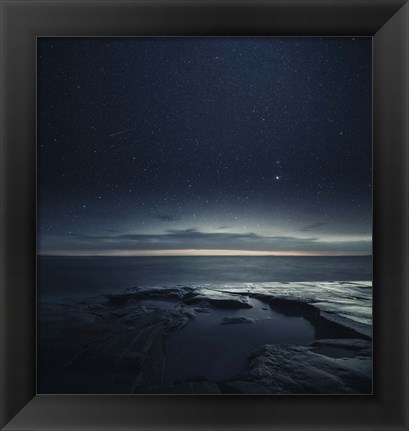 Framed Darkness Print