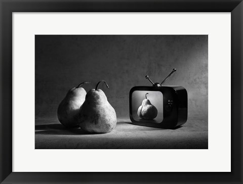 Framed Adult TV (Version 2) Print