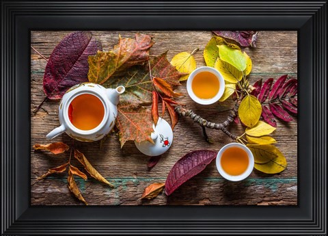 Framed Tea of September Print