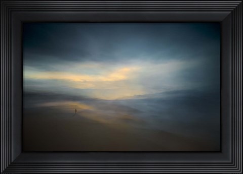 Framed Walk Along the Edge of Nowhere Print