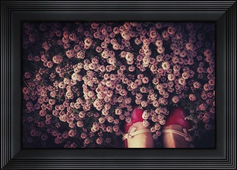 Framed Thyme Carpet Print