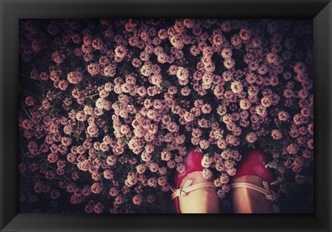 Framed Thyme Carpet Print