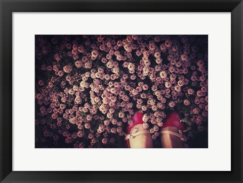Framed Thyme Carpet Print