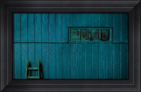 Framed Beneath the Window Print