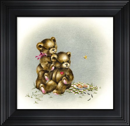 Framed Teddy Bear&#39;s Picnic I Print
