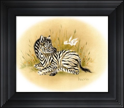 Framed Yipes Stripes Print