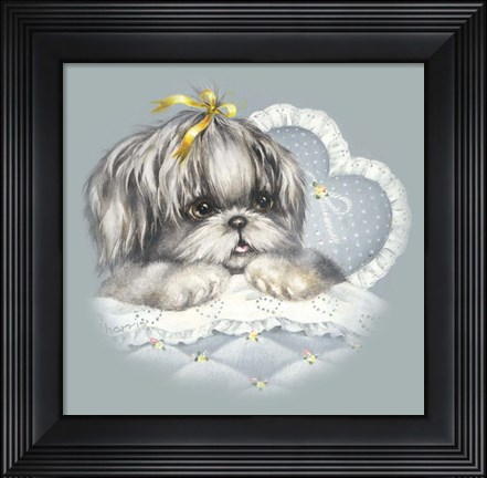 Framed Hush Puppy Print