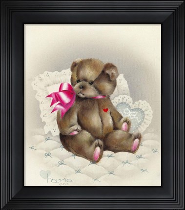 Framed I Love You Print