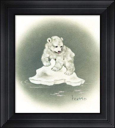 Framed Go With The Floe Print