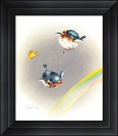 Framed Over The Rainbow Print