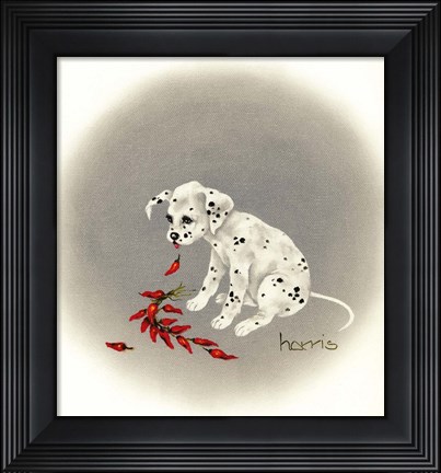Framed Dalmation 5 - Chile Dog Print