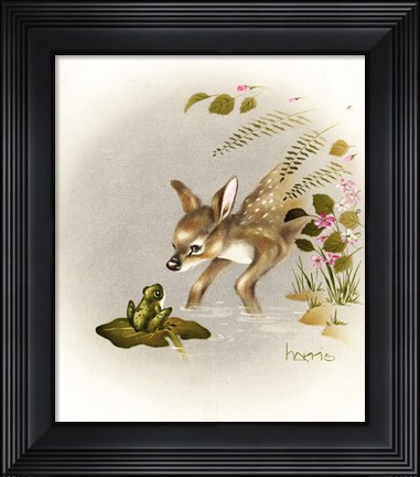 Framed Kiss Me Print