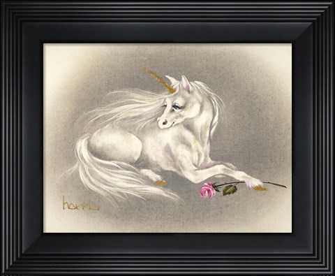 Framed Lady In Waiting Print