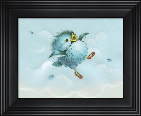 Framed Over The Rainbow Print