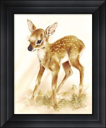 Framed Fawn Print