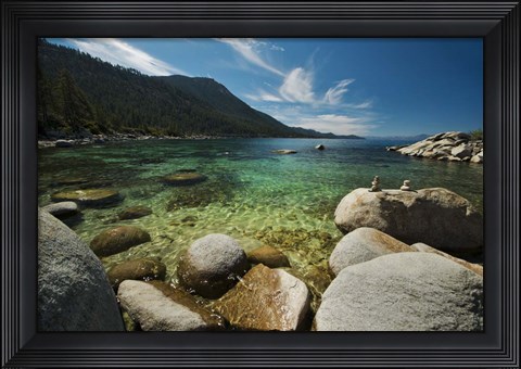 Framed Center Light Print