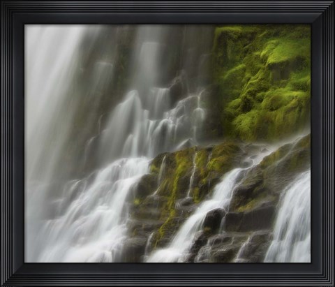 Framed Glowing Mist Print