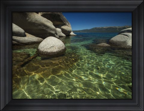 Framed Tahoe Cave Print