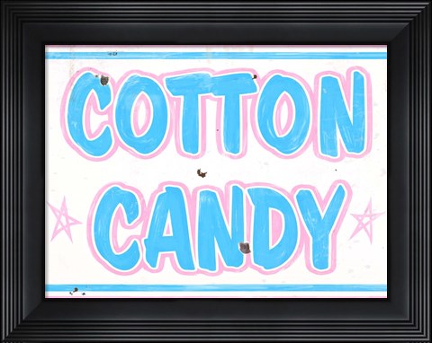 Framed Cotton Candy Print