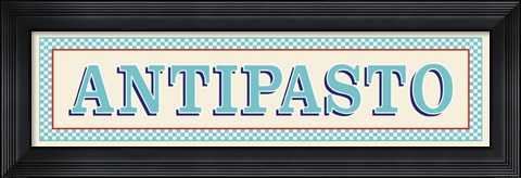 Framed Antipasto Print
