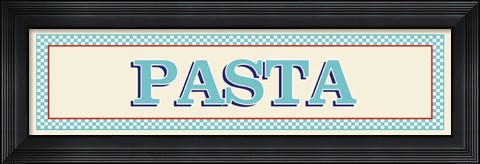 Framed Pasta Print