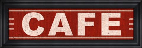 Framed Cafe Print