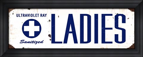 Framed Ladies Print